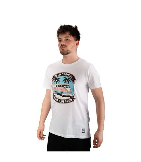 T-shirt homme en jersey 140GSM imprimé devant Van Freegun