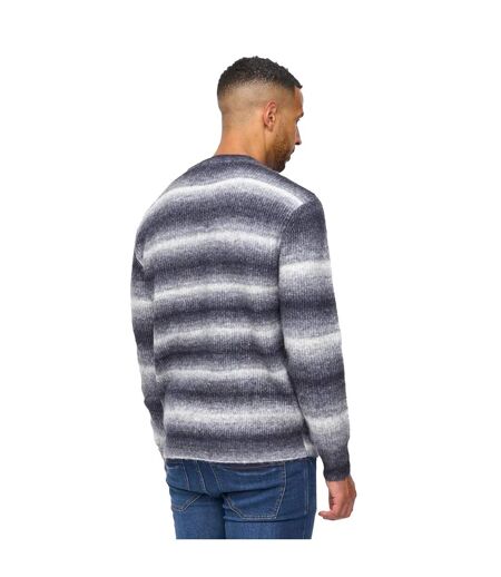 Pull Motif/style Rayure Ombrée Ormonde Homme Bleu Marine Foncé Bewley & Ritch