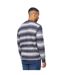 Pull Motif/style Rayure Ombrée Ormonde Homme Bleu Marine Foncé Bewley & Ritch-3