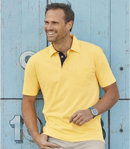 Pack of 5 Men's Classic Polo Shirts