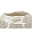 Vase Rond en Céramique Perly 22cm Blanc-3