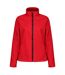 Regatta Standout Womens/Ladies Ablaze Printable Soft Shell Jacket (Classic Red/Black)
