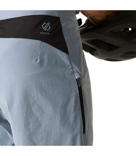 Short De Cyclisme Uni Descent Homme Bleu Gris Dare 2B