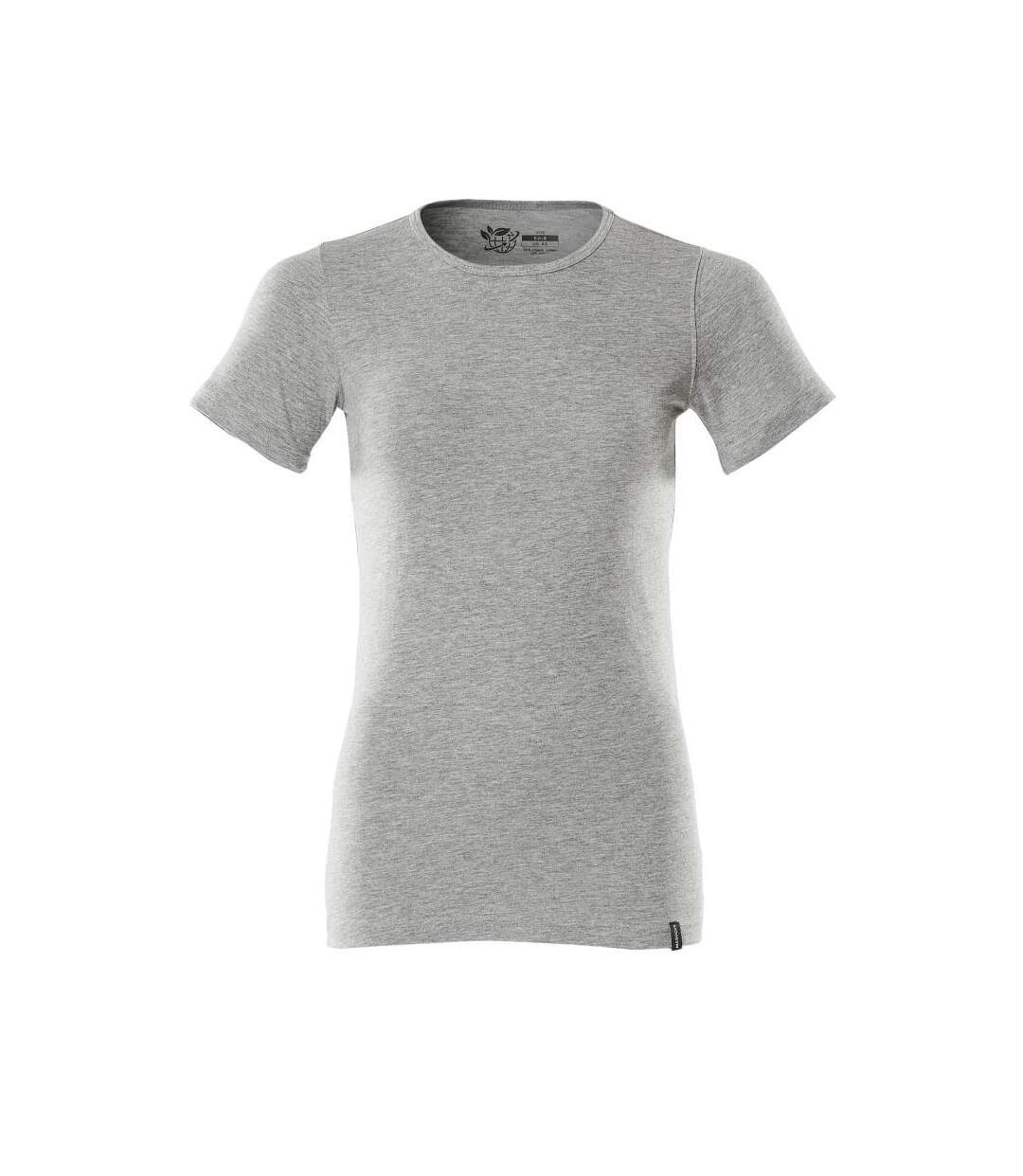 Womens/ladies Crossover T-shirt Grey Mascot-1