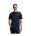 T-shirt Motif/style Logo Sur Poitrine Homme Bleu Foncé Hugo-2