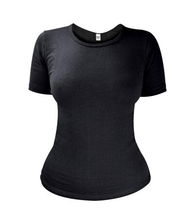 Ladies Short Sleeved Thermal Top by Heat Holders