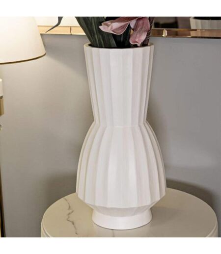Vase Design Glint 50cm Blanc