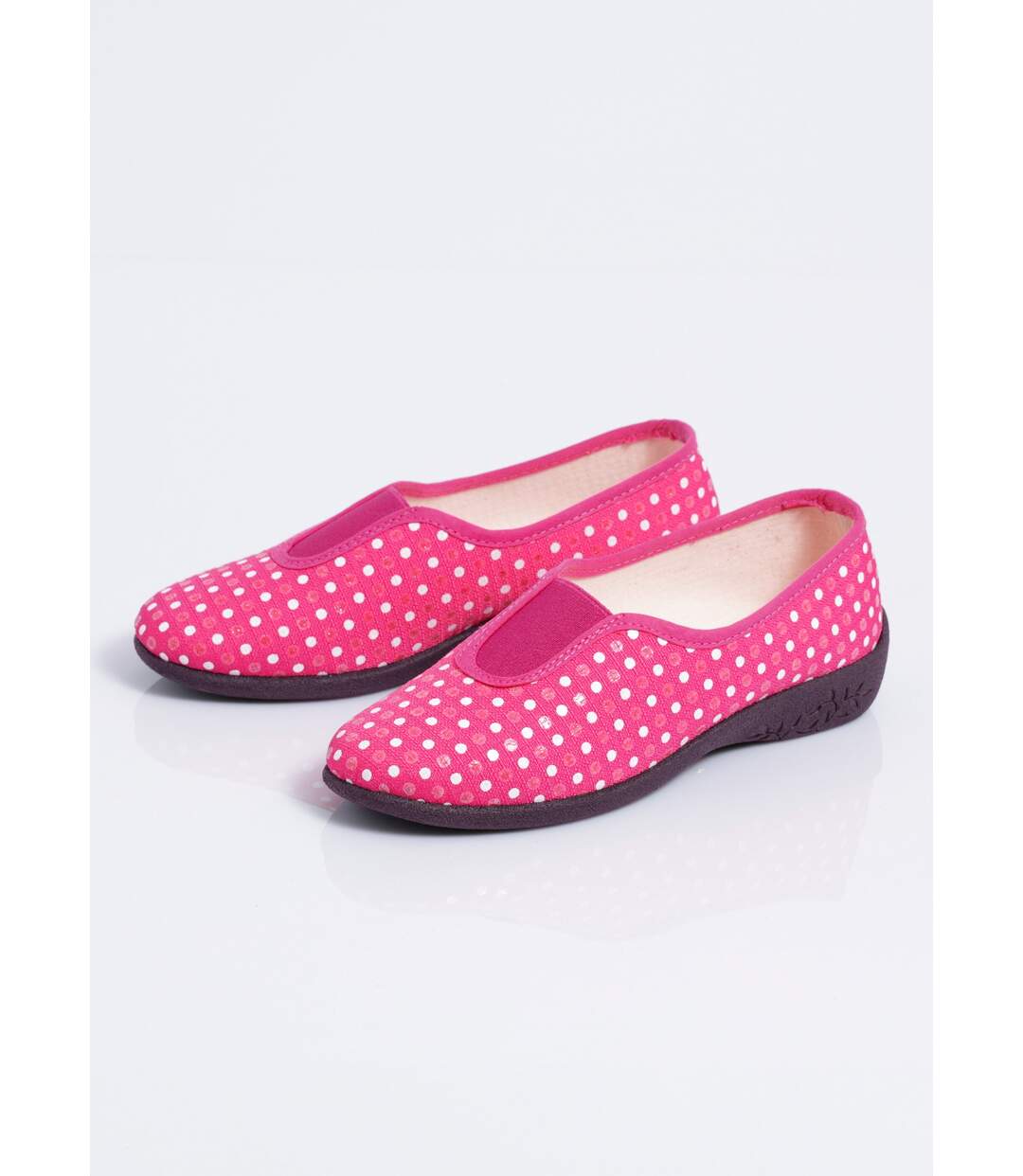 Chaussons ballerines élastiqués largeur confort-4