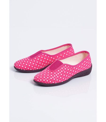 Chaussons ballerines élastiqués largeur confort