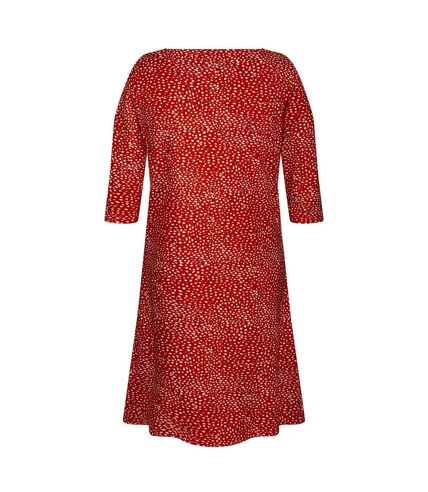 Robe paislee femme rouge clair / blanc Regatta