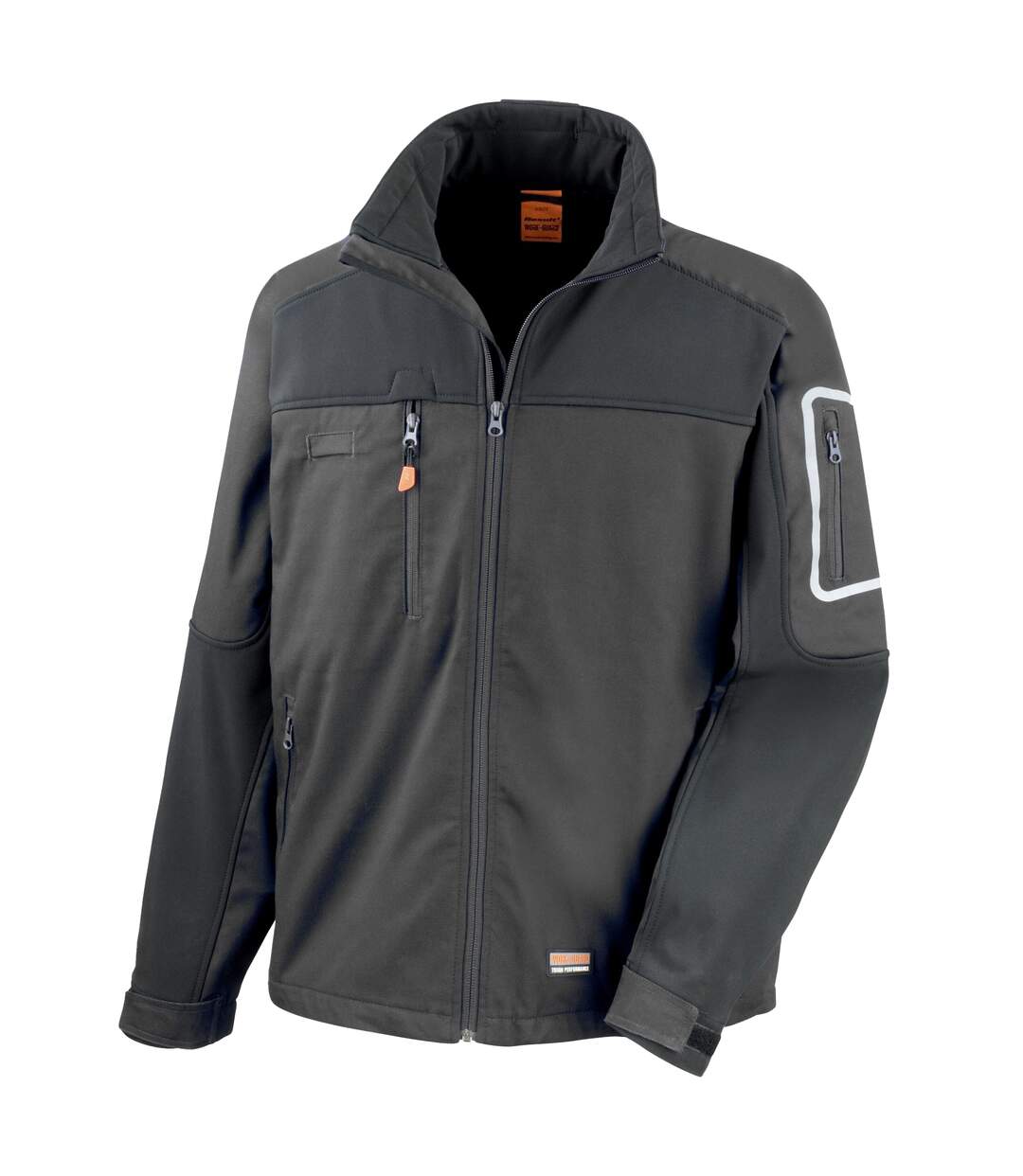 Veste softshell sabre homme noir WORK-GUARD by Result WORK-GUARD by Result