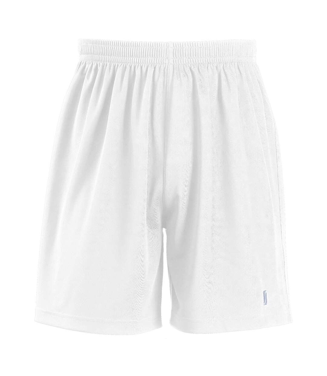 San siro ii short de sport homme blanc SOLS-1