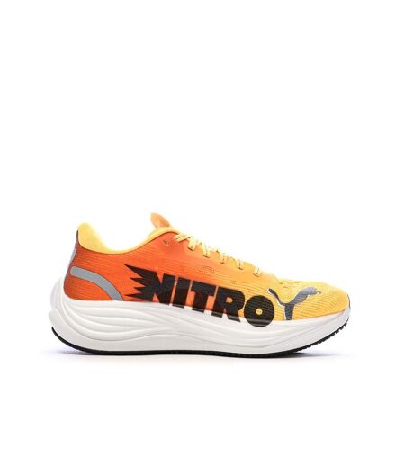 Chaussures de running orange/jaune femme puma velocity