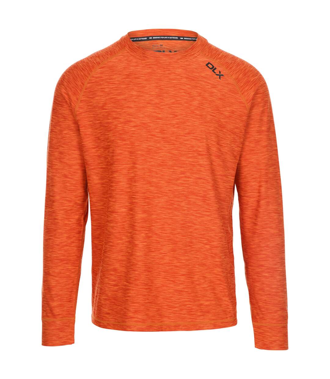 Trespass Mens Callum DLX Long-Sleeved T-Shirt (Orange Marl) - UTTP5133
