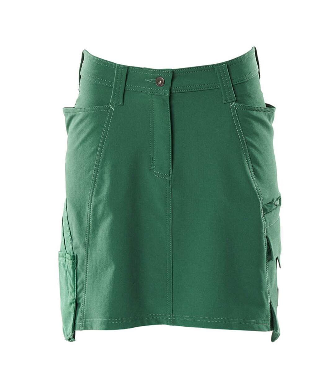 Womens/ladies Accelerate Skirt Green Mascot-1
