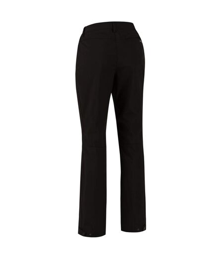 Regatta Great Outdoors Womens/Ladies Geo Softshell II Regular Leg Trousers (Black) - UTRG1028