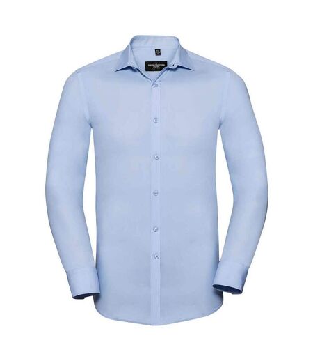 Chemise formelle ultimate homme bleu ciel vif Russell Collection Russell Collection