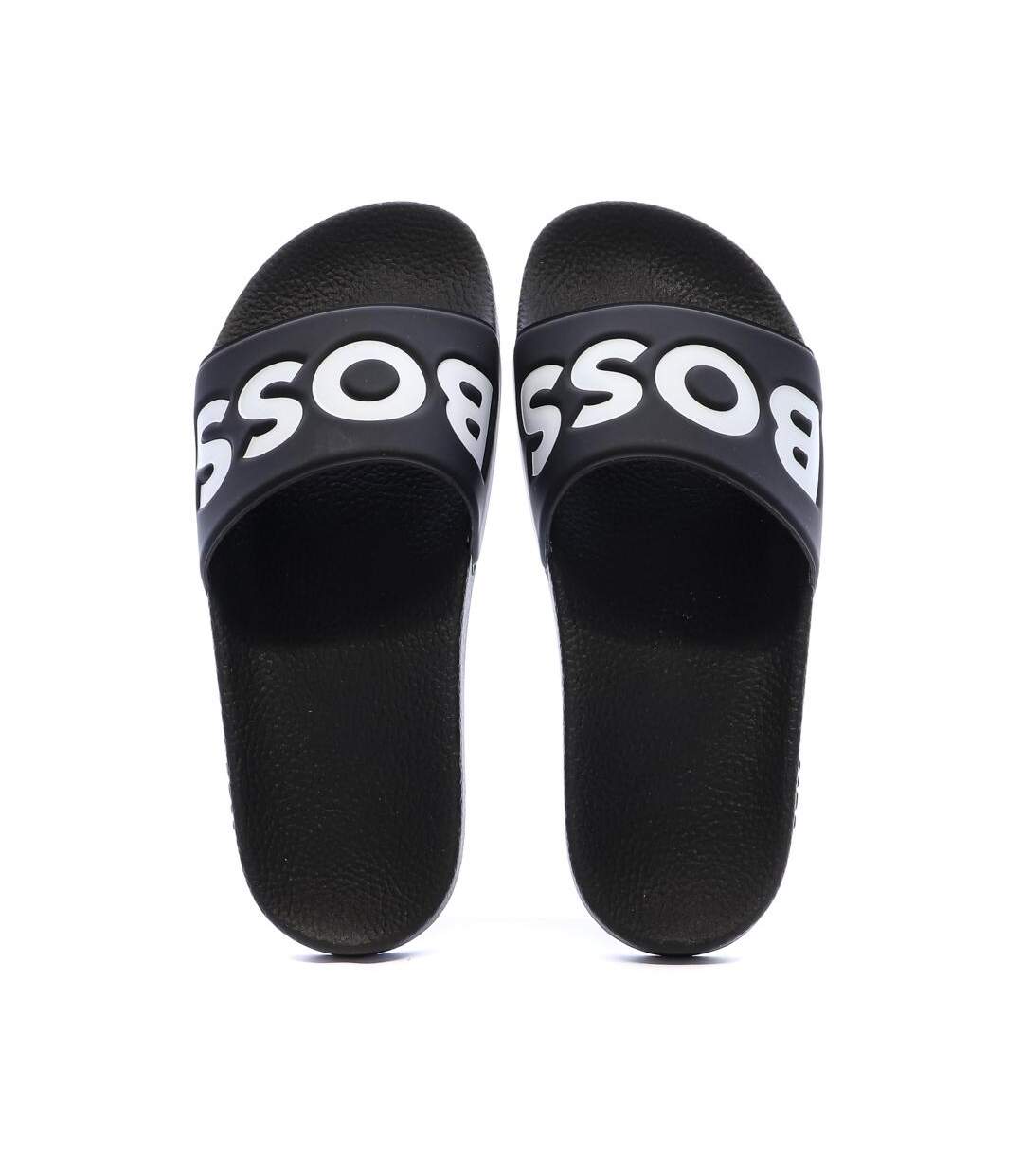 Claquettes noir homme hugo boss aryeh-2