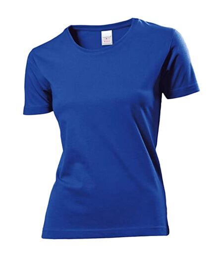 T-shirt Femmes Bleu Roi Stedman