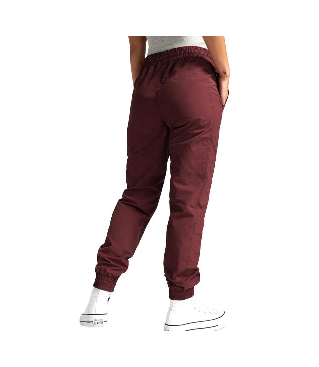 Jogging bordeaux femme converse star-2