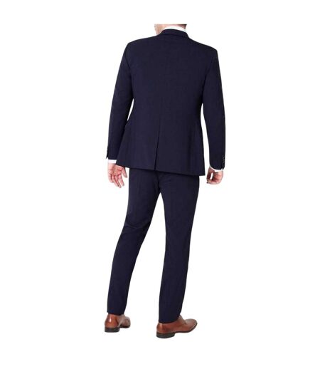 Mens Italian Slim Sleeveless Waistcoat Navy Without Prejudice
