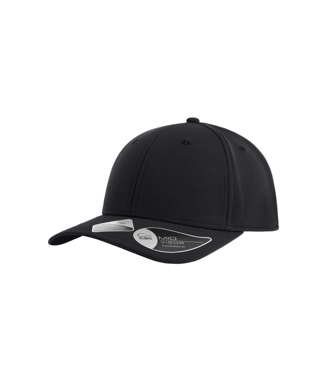 Casquette De Baseball Sand Noir Atlantis Headwear-3