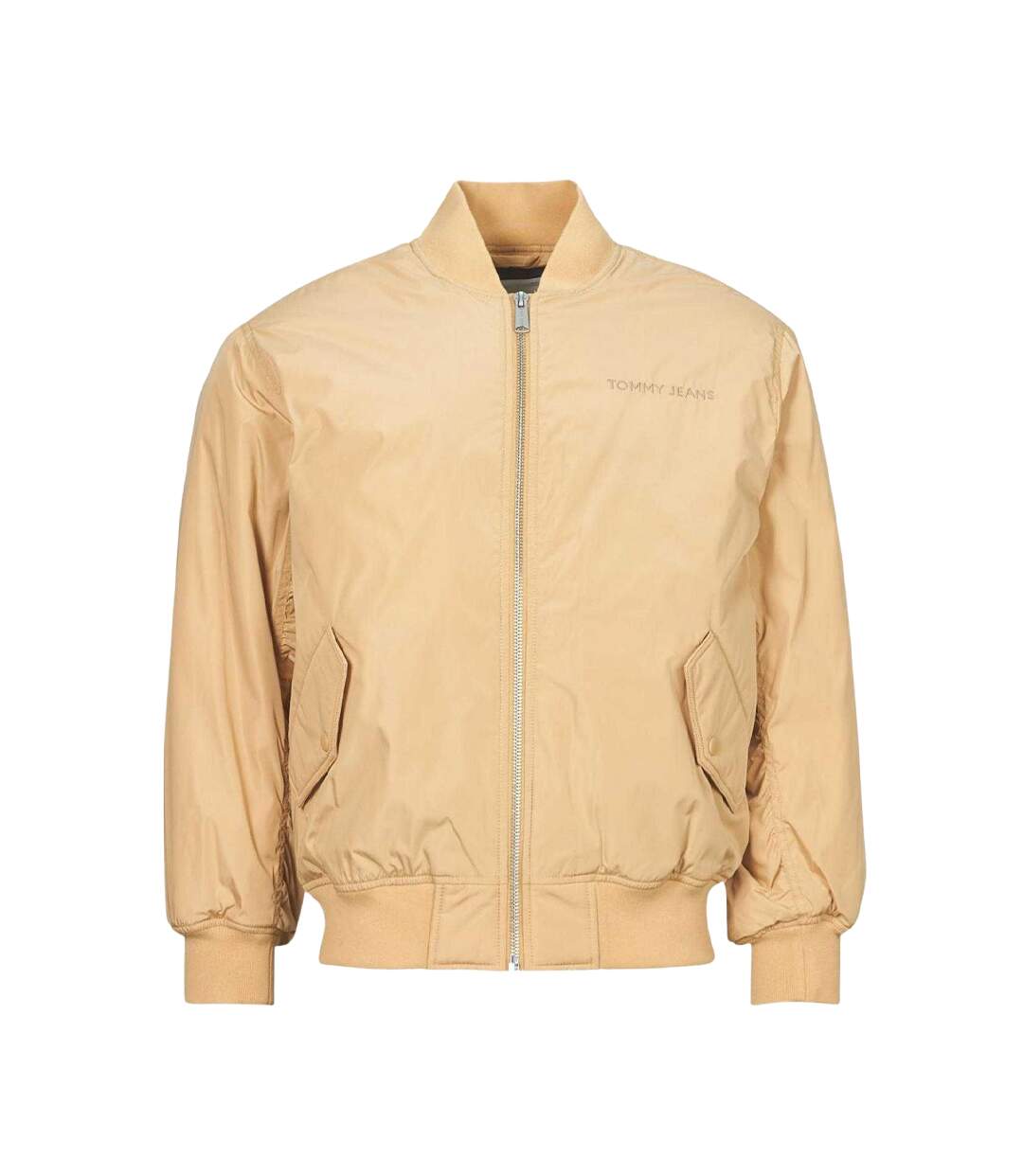 Blouson Aviateur Motif/style Logo Brodé Homme Beige Tommy Jeans-2