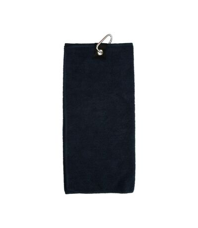 Towel City Microfibre Golf Towel (Navy) (One Size) - UTPC3036