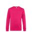 Sweat king homme rose magenta B&C