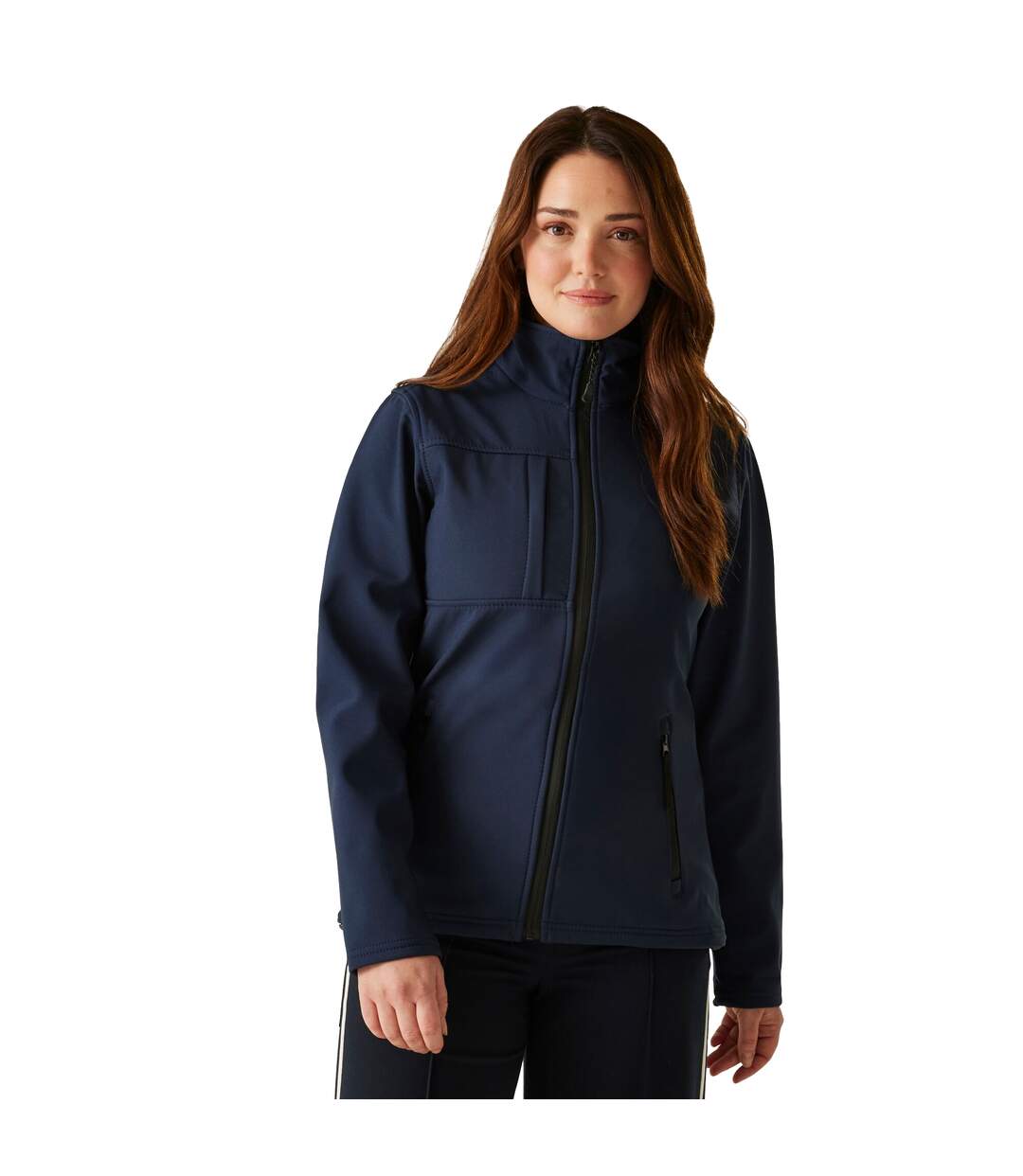 Professional Veste Softshell Femme Bleu Marine Gris Phoque Regatta-1