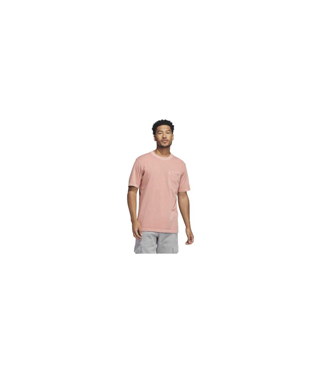 T-shirt Essentials Homme Orange Clair Adidas-1