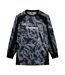 Mens Printed Long-sleeved Jersey Black Umbro-1