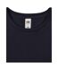 T-shirt Iconic Adulte Bleu Marine Sombre Fruit Of The Loom-3