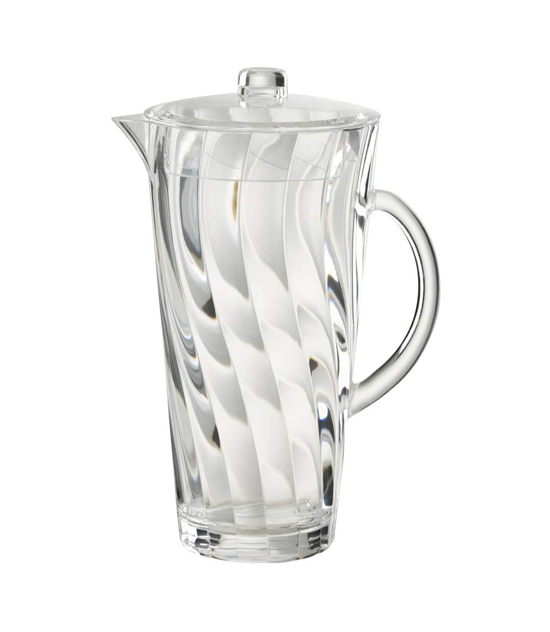 Carafe Réutilisable Vague 2,32L Transparent-1