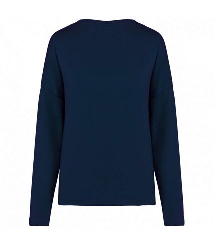 Sweat femme bleu marine Kariban