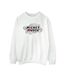 Disney Sweat-shirt à logo en forme de tourbillon Mickey Mouse - Femmes/Ladies (Blanc) - UTBI29233-1