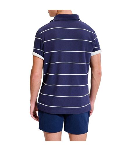 Polo Motif/style À Rayures Cimetta Homme Bleu Marine Ellesse