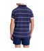 Polo Motif/style À Rayures Cimetta Homme Bleu Marine Ellesse-2