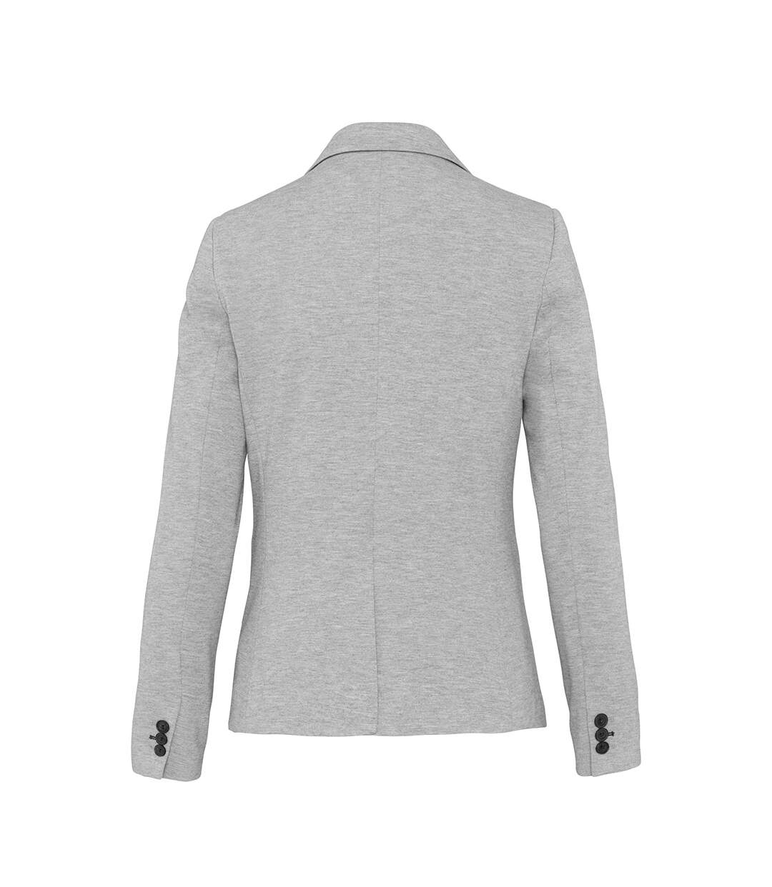 Blazer femme gris clair chiné Kariban