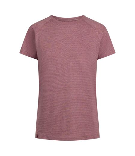 T-shirt Josefina Femme Rose Œillet Chiné Trespass