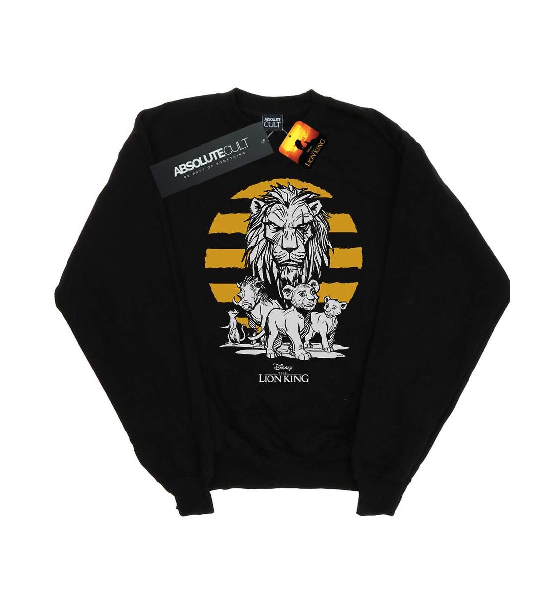 Disney Sweat Womens/Ladies The Lion King Movie Group Sweatshirt (Noir) - UTBI22208-1