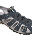 Sandales homme bleu marine/vert citron PDQ