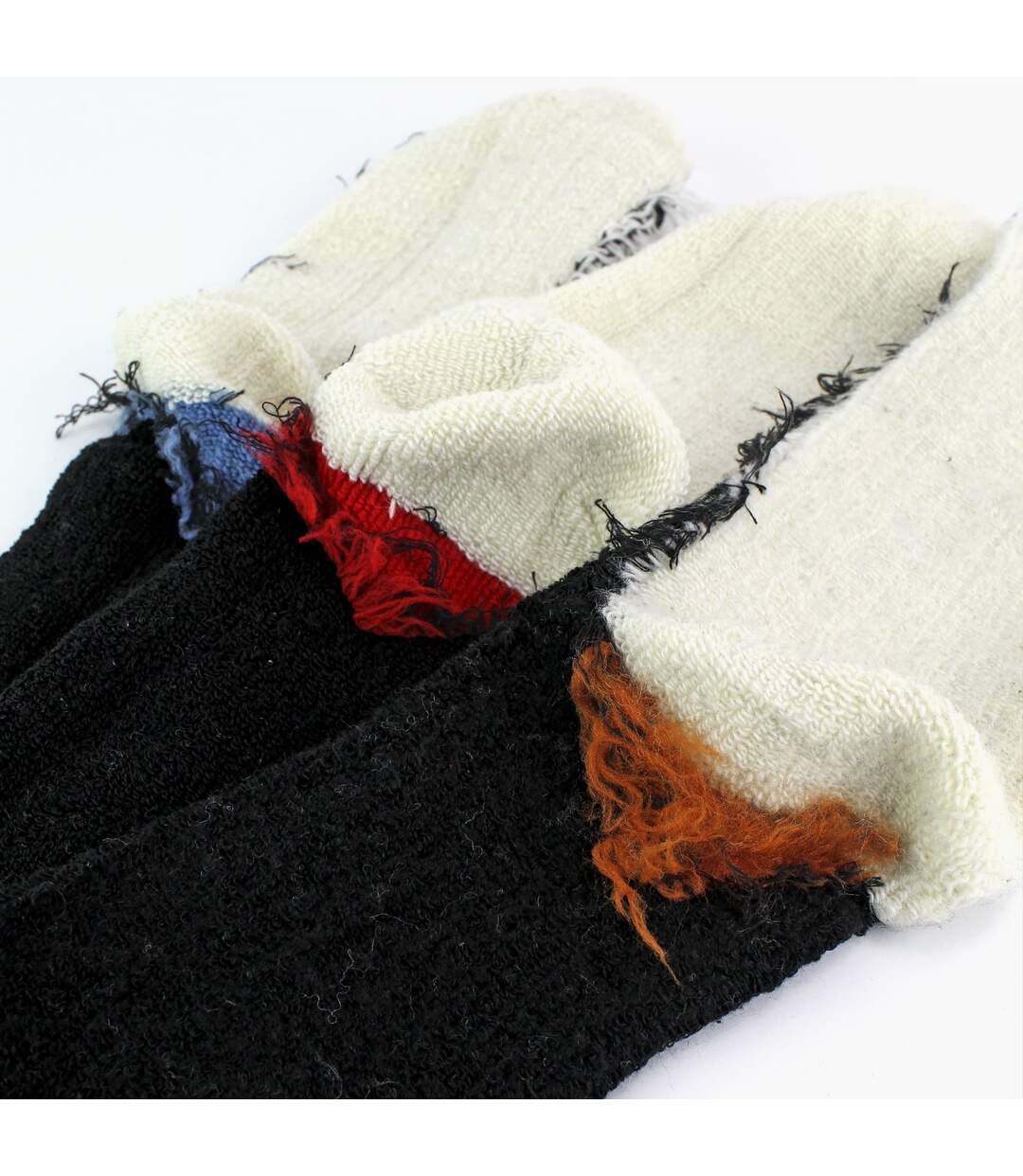 Chaussettes de travail à semelle intérieure en laine pour hommes-5