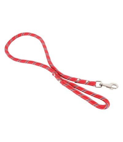 Laisse nylon corde 13 mm rouge 3 mètres