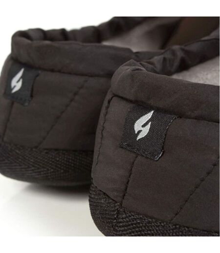 Ladies Cosy Winter Drawstring Slippers