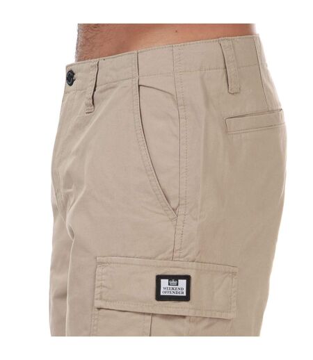 Mens High Desert Cargo Shorts Stone Weekend Offender