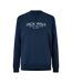 Sweat Motif/style Logo Brodé Belvue Homme Bleu Marine Jack Wills-2