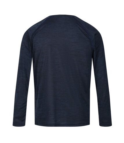 Regatta - T-shirt BURLOW - Homme (Bleu nuit chiné) - UTRG5796