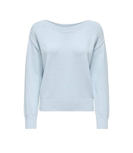 Pull bleu  clair femme jdy marie