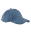 Casquette De Baseball Earthaware Adulte Bleu Ardoise Beechfield-1